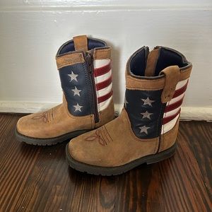 Cody James Toddler USA Flag Western Boots